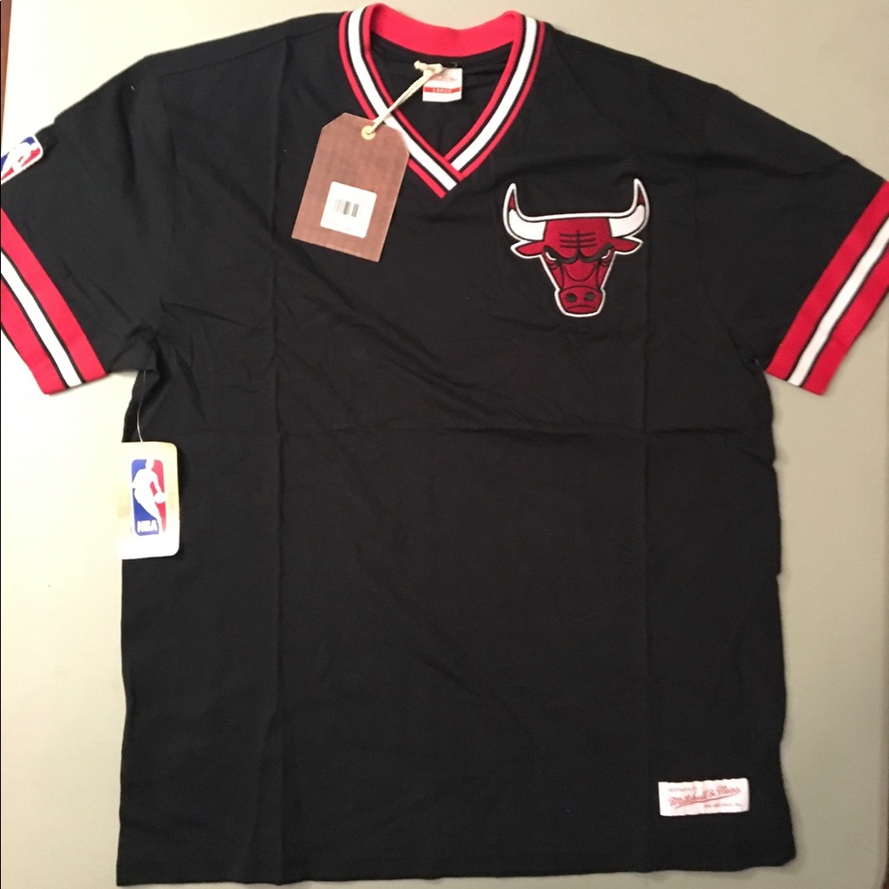 M&N Chicago Bulls Overtime Win Vintage Tee